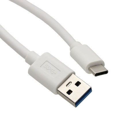 Kenable Usb 3.0 A To Usb Type C 3.1 Charging & Data Transfer Cable 5V 3A 15W 5Gbps 1M from B&Q