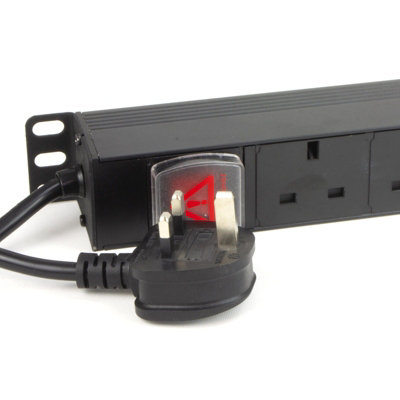 Kenable Pdu Uk Sockets 12 Way With Uk Plug Power Distribution Unit Vertical 3M from B&Q
