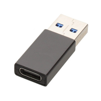 B&Q -  Usb-C Type C Socket To Usb 3.0 A Male Data Sync Or Charge Converter Adapter 5Gbps