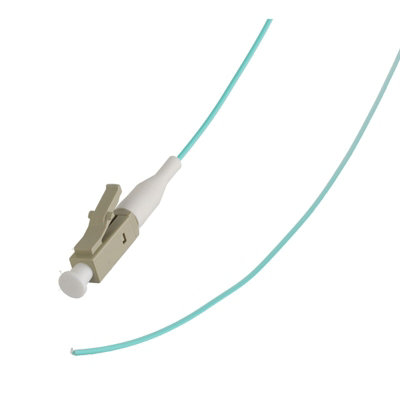 Kenable Om4 Fibre Optic Lc Pigtail Simplex mm 50 125 Splicing Lszh Cable 1M Aqua from B&Q