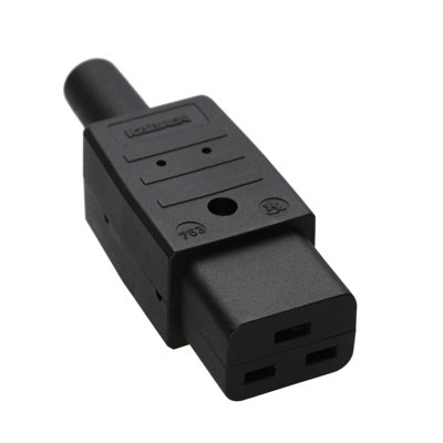 Kenable Rewireable C19 Iec 16A 250V Screw Terminal Power Cable Connector from B&Q