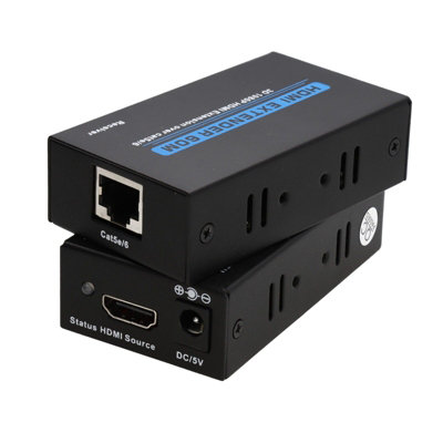 Kenable Hdmi Extender Over Rj45 Cat5E Cat6 Rj45 Ethernet Cable Up To 60M from B&Q