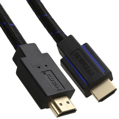 Kenable Premium Certified Uhd 8K 60Hz 4K 120Hz Hdr Hdmi 2.1 Braided Cable Black Lead 1.8M