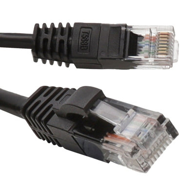 B&Q -  Outdoor External Cat5E-Cca Utp Network Cable Ethernet Patch Lead Pe Jacket 5M