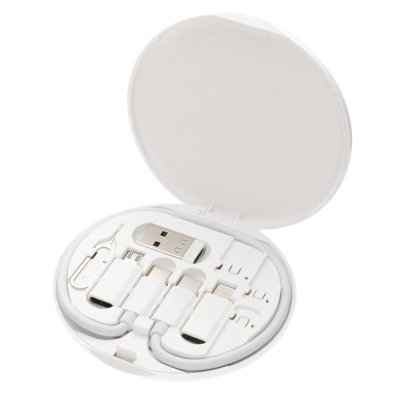 Kenable Usb Charging Kit With Short Type C Cable Micro 8 Pin A Adapters With Phone Stand