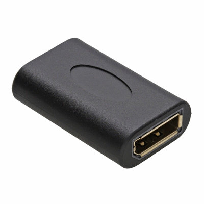 B&Q -  Displayport V1.4 Coupler Adapter 4K 60Hz Female Socket To Socker Extender Joiner