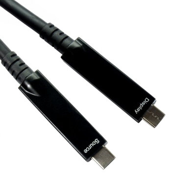 Kenable Usb 3.1 Type C Active Optical Cable Aoc 40W 10Gbps Data Transfer With Video 15M from B&Q