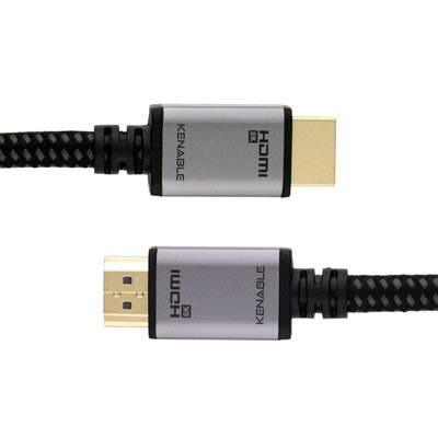 B&Q -  Slim Hdmi 2.1 Pc Or Laptop To Tv Monitor Cable Hdr 8K 60Hz 4K 120Hz 48Gbps 5M