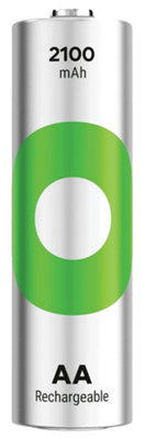 Kenable Gp Recyko+ Aa Rechargeable Nimh Battery 2100Mah Pack Of 4 from B&Q
