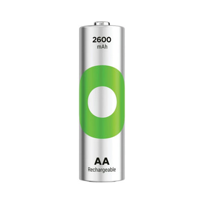 Kenable Gp Recyko+ Aa Rechargeable Nimh Battery 2600Mah Pack Of 4 from B&Q