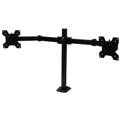 Kenable Desktop Mount Dual Monitor Arm Adjustable Bracket For Screens Up To 32 Inch from B&Q