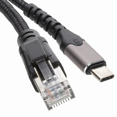 Kenable Usb-C To Ethernet Cable Usb 3.1 Gigabit Rj45 Lan Cat6 Network Adapter Lead 1.5M from B&Q