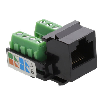 Kenable Tuk Cat5E Screw Termination Keystone Module For Network Faceplates from B&Q