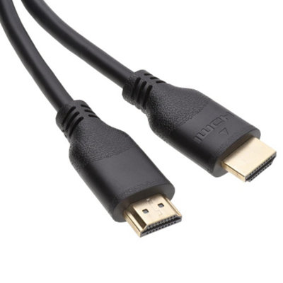 Kenable Certified Hdmi 2.1 Cable Ultra High Speed 48Gbps Supports 8K 60Hz 4K 120Hz 0.5M from B&Q