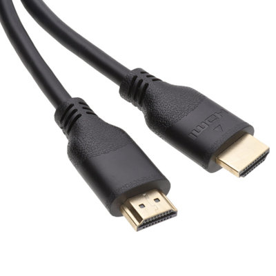 B&Q -  Certified Hdmi 2.1 Cable Ultra High Speed 48Gbps Supports 8K 60Hz 4K 120Hz 1M
