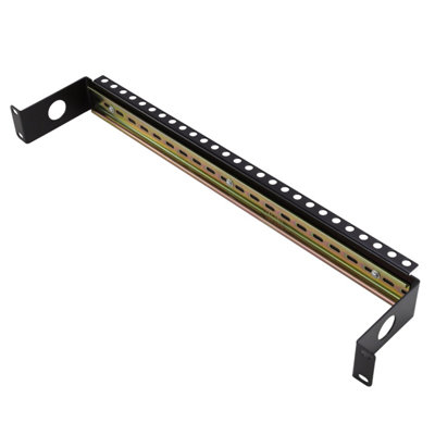 Kenable 1U Din Rail Bracket For 19 Inch Data Networking Rack Cabinet Mount Accessories from B&Q