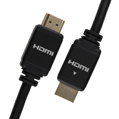 Kenable Certified Hdmi 2.1 8K 60Hz 4K 120Hz Uhd Hdr10 4:4:4 48Gbps Earc 0.5M Black from B&Q