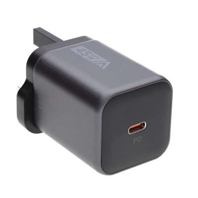 Kenable Kenable 45W Usb-C Uk Mains Gan Wall Phone Laptop Tablet Charger Usb-C With Pd And Pps from B&Q