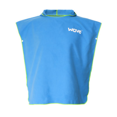 Wave Spas Kids Microfiber Changing Robe Blue