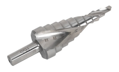 Sealey Hss 4341 Step Drill Bit 4-22mm Spiral Flute Ak4747 from B&Q