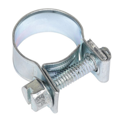 Sealey Mini Hose Clips 30 Pieces Zinc Plated 13mm15mm 0.51"0.59" Mhc1315 from B&Q