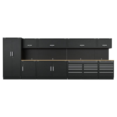 Sealey Premier 5.6M Storage SystemOak Worktop Apmsoak from B&Q