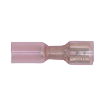 Sealey Heat Shrink Push-On Terminal 6.4mm Female Red Pack Of 25 Rtspf25 from B&Q