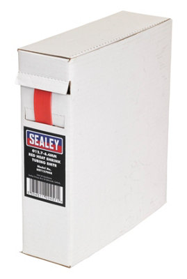 Sealey HST12708R Heat Shrink Tubing 12.7-6.4mm 8m - Red - Image 10