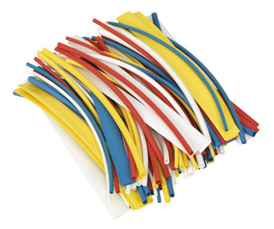 Sealey Heat Shrink Tubing Mixed Colours 200mm Pack Of 100 - Part No. HST200MC - Image 13