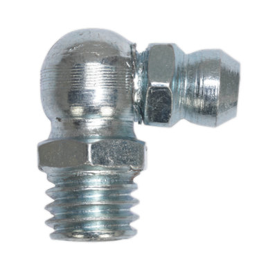 B&Q -  Angled Grease Nipple With Imperial Thread 90Degree 1/4" Unf 25Pk Gni14