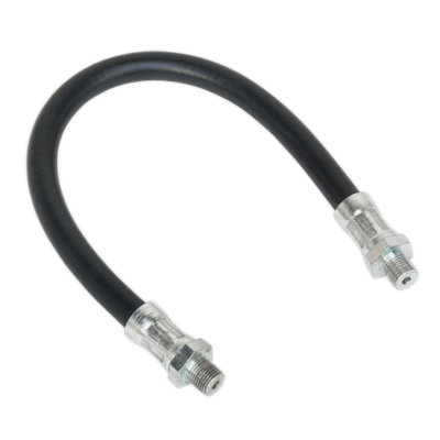 Sealey 1/8"" BSP 300mm Flexible Rubber Delivery Hose Black/Silver GGH300 - Image 14