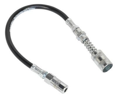 Sealey GGSF300 Flexible Rubber Grease Gun Delivery Hose with 4-Jaw Connecto - Image 13