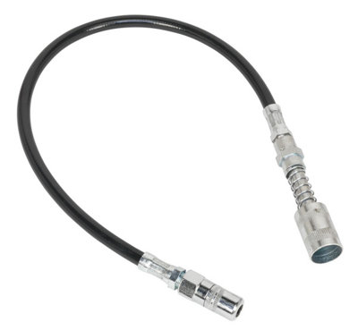 Sealey Rubber Delivery Hose with 4-Jaw Connector Flexible 450mm Quick Release Co - Image 11
