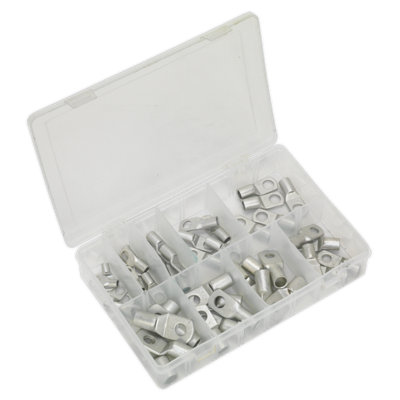 Sealey Copper Lug Terminal Assortment 52Pc