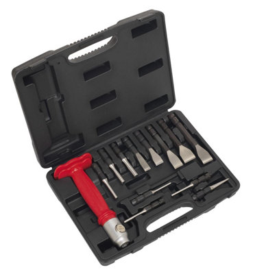  - Sealey Interchangeable Punch & Chisel Set 13Pc Ak9215
