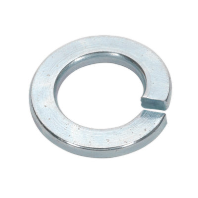 Sealey Spring Washer M12 Metric Zinc Plated Din 127B - Pack Of 50 Pieces Swm12