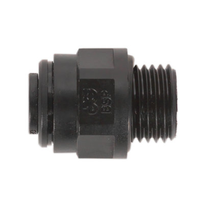 Sealey 10Mm Pipe To 1/4" Bsp Thread Straight Adaptor - Pack Of 5 Jgc1014