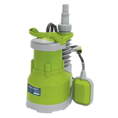 Sealey Submersible Water Pump Automatic 183 Litres/min 230VGreen Wpc150P from B&Q