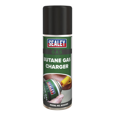 Sealey Gas Charger 1.2 Litres Refill 6X 200Ml For Blocked Nozzles Scs035 from B&Q