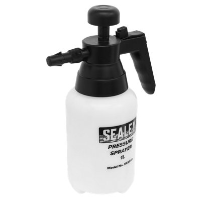 Sealey Pressure Solvent Sprayer With Viton Seals Adjustable Nozzle 1L Scsg02 from B&Q