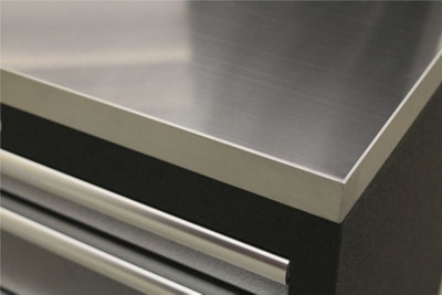 B&Q Sealey Stainless Steel Worktop 1360Mm Apms50ssb