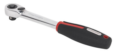  - Sealey Ratchet Wrench 3/8"sq Drive Compact Head 72-Tooth Flip Reverse Platinum Series Ak8981