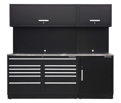 Sealey Premier 2.3M Storage SystemStainless Worktop Apmscombo4Ss from B&Q