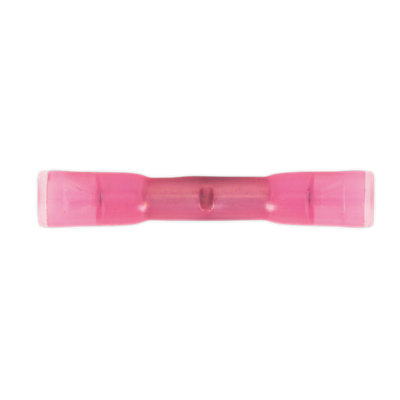 Sealey Cold Seal Butt Connector Electrical Red 4.3mm Pack Of 10 Pieces Rtcs10