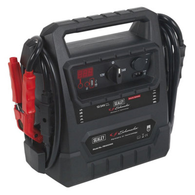 Sealey 12V 24V Roadstart Emergency Jump Starter 4600 Peak Amps Booster Pbi4424Gs from B&Q