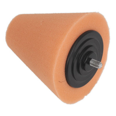 Sealey Buffing & Polishing Foam Cone Orange/firm Ptcchc85O from B&Q