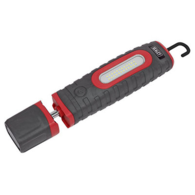 B&Q Sealey Rechargeable Inspection Lamp 360 Degree 24 Smd 3W Smd Led Led3606r Red