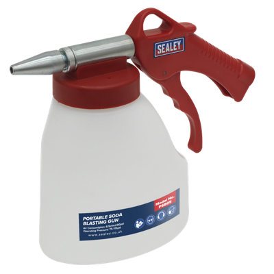Sealey Portable Soda Blasting Gun PSB05 - Image 13