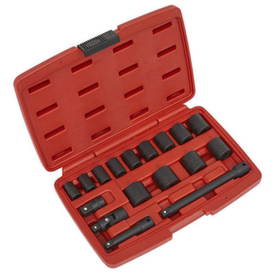 Sealey 17 Piece 3/8" Drive Impact Socket Set - Image 10