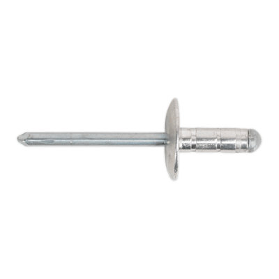 Sealey Rm4827l Aluminium Multi-Grip Rivet Large Flange Ø4.8 X 27Mm Pack Of 100 - Image 10